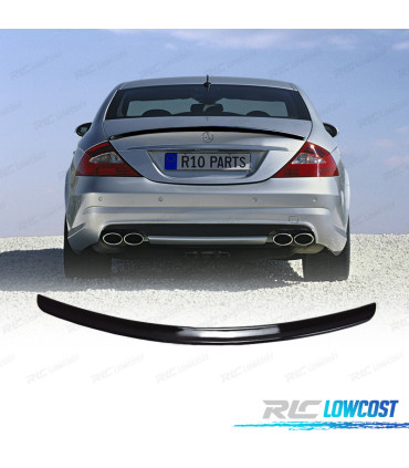 AILERON LIP MERCEDES W219 04-10 LOOK AMG PRETO BRILHANTE