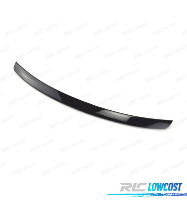 AILERON SPOILER TRASEIRO AUDI A5 SPORTBACK 16-21 PRETO BRILHANTE