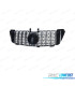 GRELHA FRONTAL MERCEDES M ML W164 05-08 PRETO CROMADO