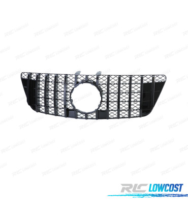 GRELHA FRONTAL MERCEDES M ML W164 08-11 LOOK AMG PRETO BRILHANTE