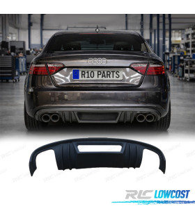 DIFUSOR TRASEIRO AUDI A5 COUPE CABRIO 07-11 LOOK RIEGER