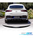 AILERON LIP SPOILER TRASEIRO MERCEDES GLE C167 COUPE 19-23 LOOK AMG PRETO BRILHANTE
