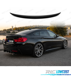 SPOILER AILERON BMW F36 LOOK M PERFORMANCE PRETO BRILHANTE