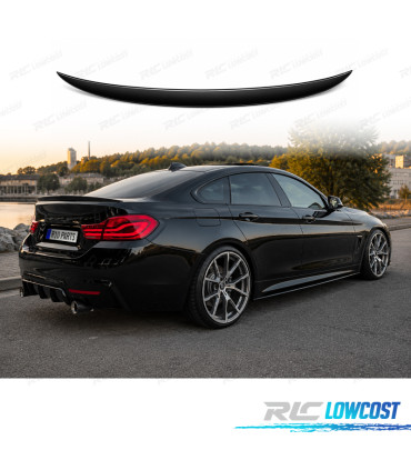 SPOILER AILERON BMW F36 LOOK M PERFORMANCE PRETO BRILHANTE