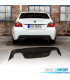 DIFUSOR TRASEIRO BMW E60 E61 LOOK M SAÍDA PRETO BRILHANTE
