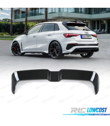 AILERON AUDI A3 8V 20- PRETO BRILHANTE