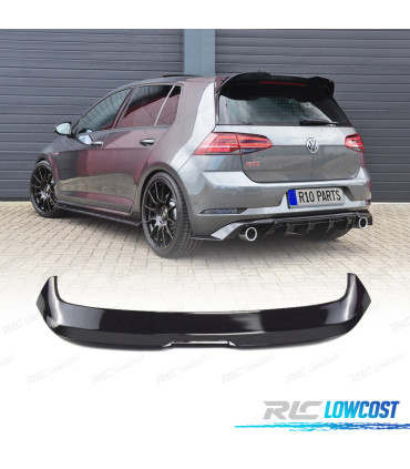 AILERON VOLKSWAGEN VW GOLF VII 7 HATCHBACK 12-20 LOOK EVO1 SPORT PRETO BRILHANTE