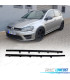 EMBALADEIRAS LATERAIS VOLKSWAGEN VW GOLF 7 7.5 R-LINE 12-20 PRETO BRILHANTE