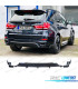 DIFUSOR BMW X5 F15 12-18 LOOK M PERFORMANCE PRETO BRILHANTE