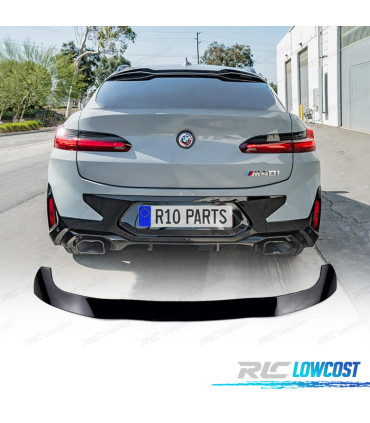 SPOILER DE TETO BMW X4 G02 18- PRETO BRILHANTE