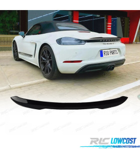 AILERON PORSCHE CAYMAN 718 BOXSTER 17- PRETO BRILHANTE