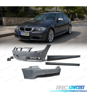 KIT CARROÇARIA BMW E90 05-08 LOOK M PDC SRA