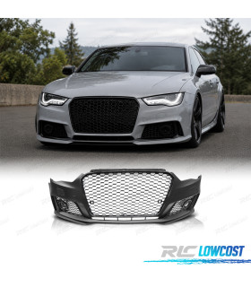 PARA-CHOQUES FRONTAL AUDI A3 8V 12-16 LOOK RS3 PRETO BRILHANTE