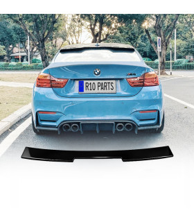 SPOILER VIDRO TRASEIRO BMW F32 PRETO BRILHANTE