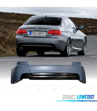 PARA-CHOQUES TRASEIRO BMW E92 E93 LOOK M SAIDA DUPLA ESQ
