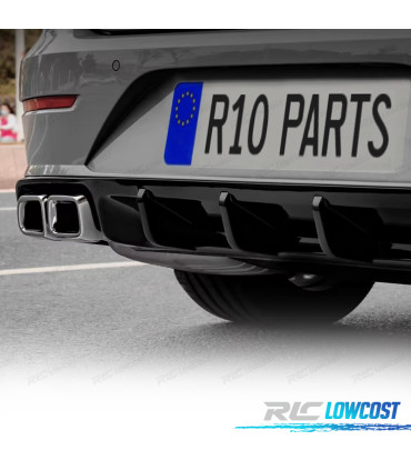 DIFUSOR VOLKSWAGEN ARTEON 20-24 LOOK R NEGRO BRILHO