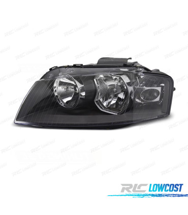 FAROL ESQ OPTICAS AUDI A3 8P 03-08 8PA 04-08