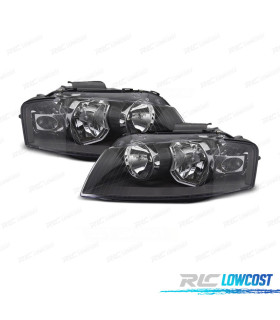 FARÓIS OPTICAS AUDI A3 8P 03-08 8PA 04-08