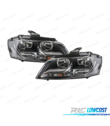 FARÓIS OPTICAS AUDI A3 SPORT BACK 8P 09-11