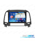 RÁDIO GPS 9'' ANDROID 13 HYUNDAI SANTA FE 06-12 2 DIN 4GB+64GB