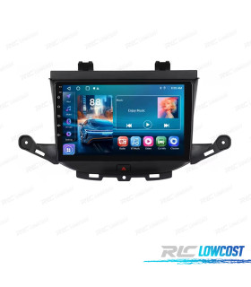 RÁDIO GPS 9'' ANDROID 13 OPEL ASTRA K 16-20 2 DIN 4GB+64GB