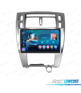 RÁDIO GPS 10'' ANDROID 13 HYUNDAI TUCSON 06-13 2 DIN 4GB+64GB