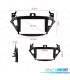 RÁDIO GPS 9'' ANDROID 13 OPEL CORSA 15-19 ADAM 13-16 2 DIN 4GB+64GB