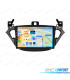 RÁDIO GPS 9'' ANDROID 13 OPEL CORSA 15-19 ADAM 13-16 2 DIN 4GB+64GB