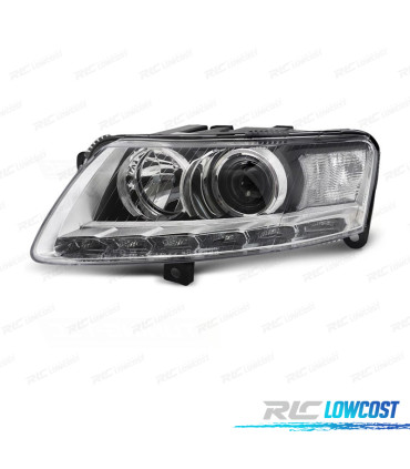 FAROL ESQ XENON AUDI A6 08-10 DIURNA LED
