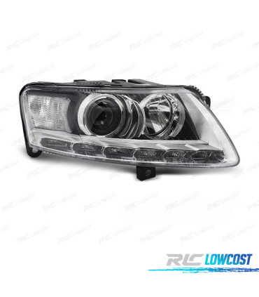FAROL DIR XENON AUDI A6 08-10 DIURNA LED