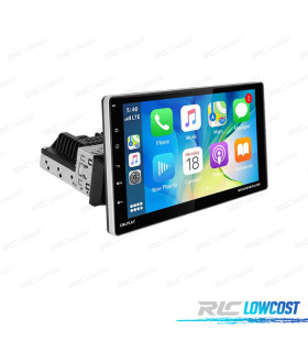RÁDIO GPS 9'' ANDROID 13 UNIVERSAL 1 DIN 4GB+64GB