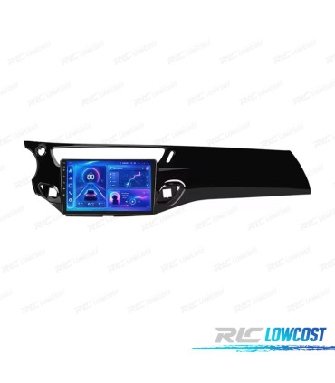 RÁDIO GPS 9'' ANDROID 13 CITROEN C3 MK2SC 09-16 2 DIN 4GB+64GB