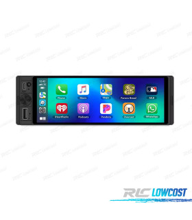 RÁDIO GPS ANDROID 13 UNIVERSAL 1 DIN 7" 4GB+64GB