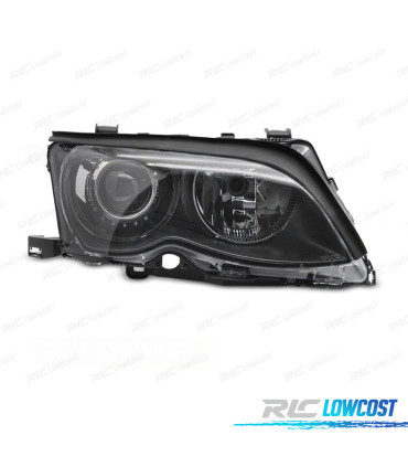 FAROIS BMW E46 4P 01-05 XENON FUNDO ESCURO