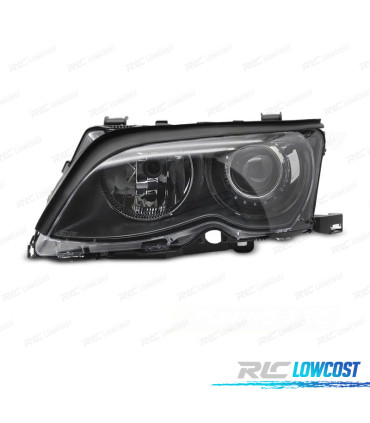 FAROIS BMW E46 4P 01-05 XENON FUNDO ESCURO