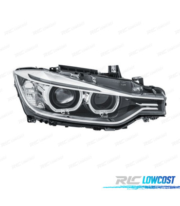 FAROL XENON DIR BMW F30 F31 11-15 FUNDO PRETO