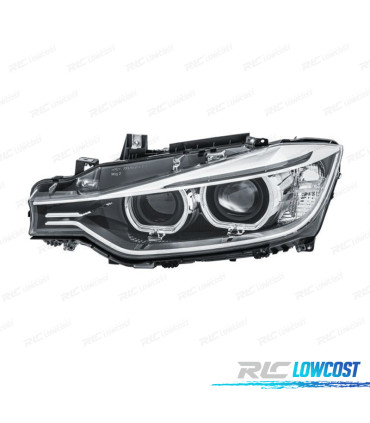 FAROL XENON ESQ BMW F30 F31 11-15 FUNDO PRETO