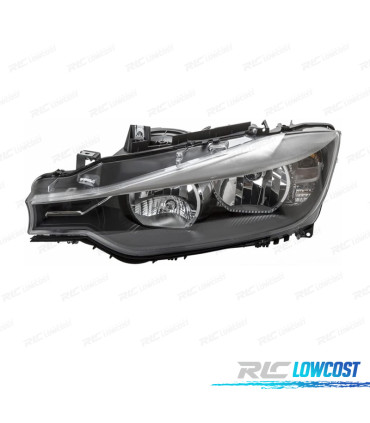 FAROL ESQ BMW F30 F31 11-15 FUNDO PRETO