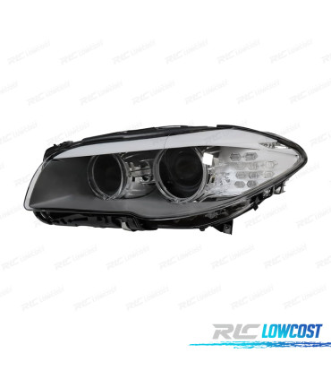 FAROL ESQ OPTICAS BI-XENON BMW SERIE 5 F10 F11 10-13