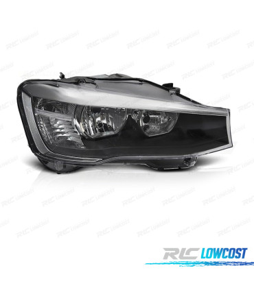 FAROL DIR BMW X3 F25 14-17 PRETO