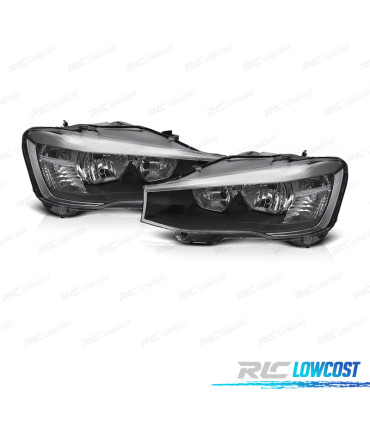 FARÓIS BMW X3 F25 14-17 PRETO