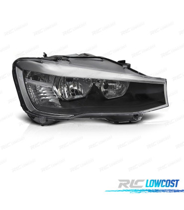 FARÓIS BMW X3 F25 14-17 PRETO