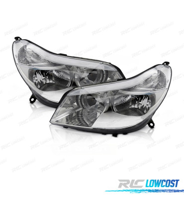FARÓIS OPTICAS CITROEN C5 04-08