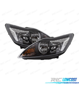 FARÓIS OPTICAS FORD FOCUS II 08-10