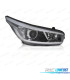 FAROL DIR KIA CEED 12-15 FUNDO PRETO