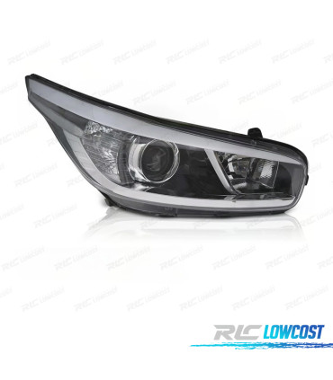 FAROL DIR KIA CEED 12-15 FUNDO PRETO