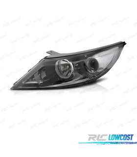 FAROL ESQ KIA SPORTAGE SL 10-13 FUNDO PRETO