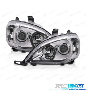 FARÓIS PARA MERCEDES ML CLASSE W163 01-05 RESTYLING