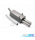 PANELA DE ESCAPE BMW SERIE 3 E36 L6 1991-1998 INOX x2