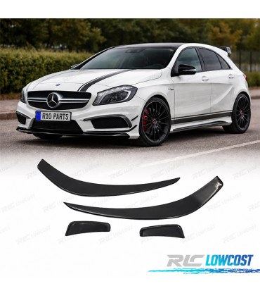 LIP LATERAL DE PARA-CHOQUES MERCEDES CLASE A W176 AERO KIT LOOK A45